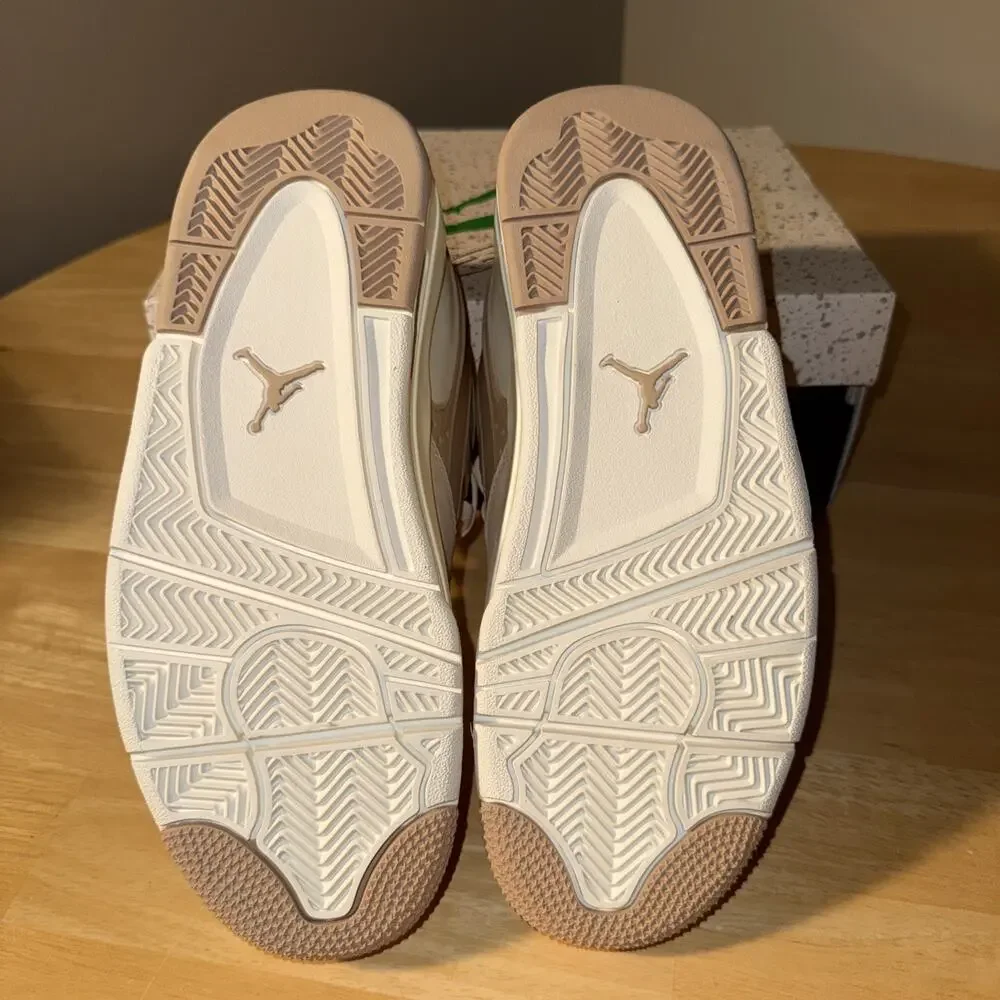 Size 8 - Air Jordan 4 RM HEMP/LT OREWOOD BRN-SAIL